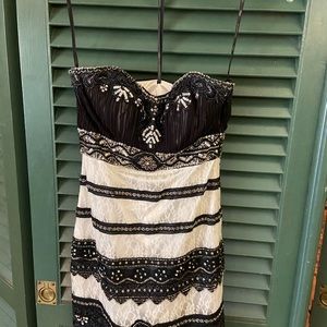 Beautiful sequin and lace dress